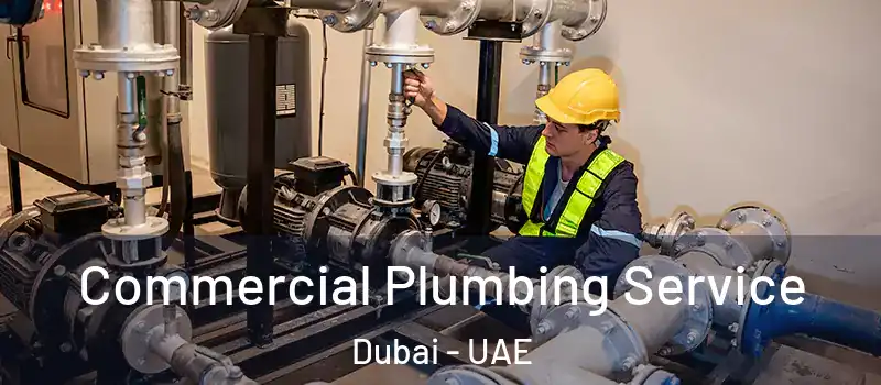 Commercial Plumbing Service Dubai - UAE