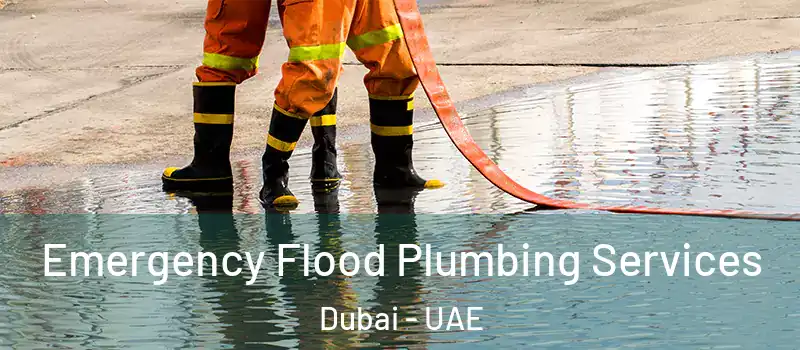 Emergency Flood Plumbing Services Dubai - UAE