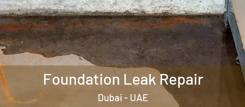 Foundation Leak Repair Dubai - UAE